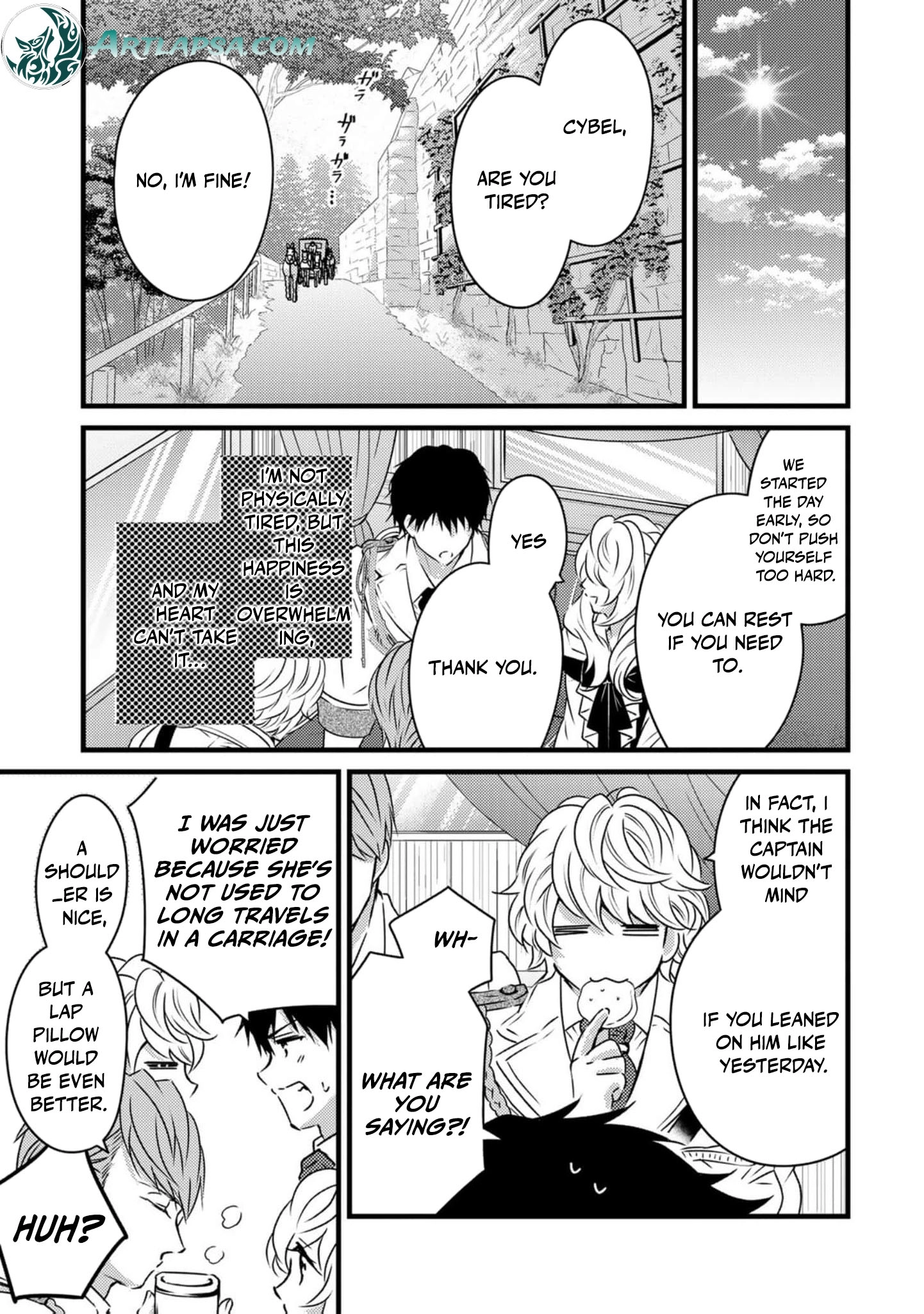 the saint happy in her exile Chapter 14 - page 7