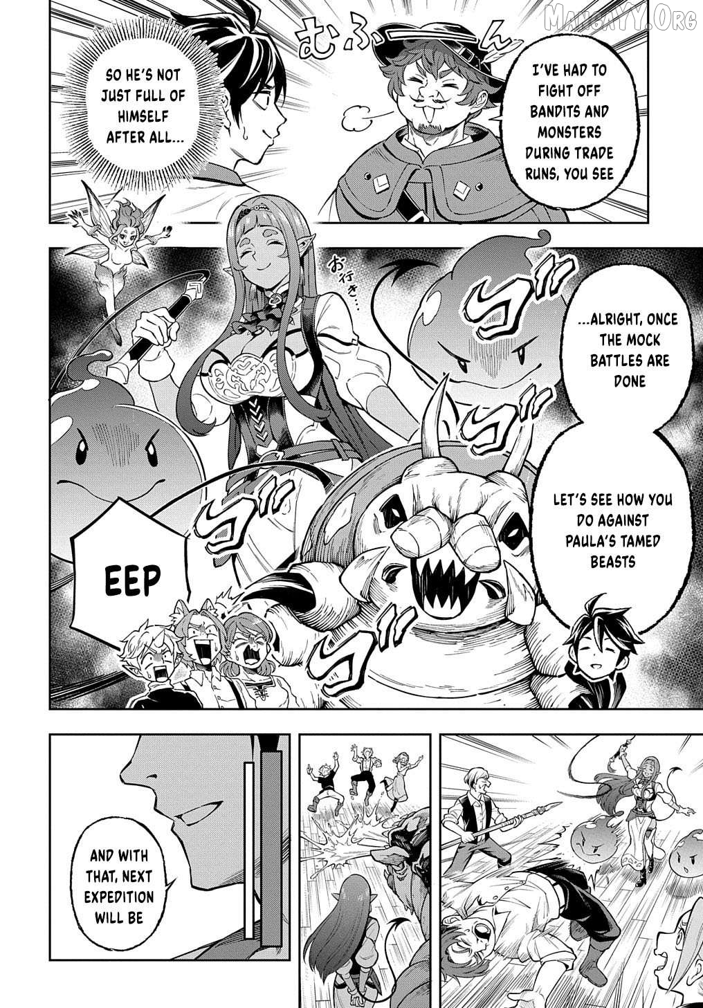 Meikyuu Teikoku no Tsukurikata - Renseijutsushi wa Mazu Risou no Mura wo Kaitaku Shimasu Chapter 13 - page 7