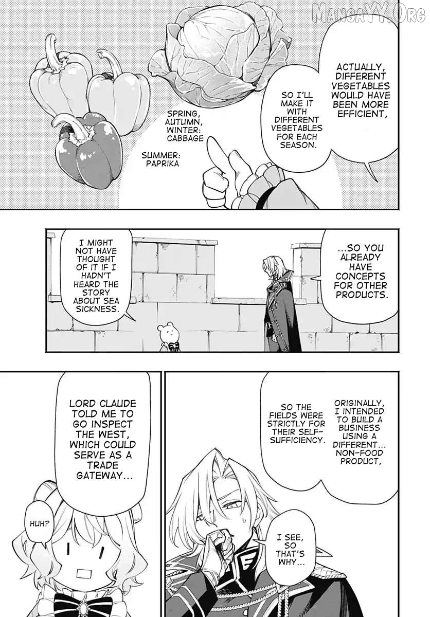 Tensei Arasaa Joshi no Kotoyo Kaikatsu - Seiryaku Kekkon wa Iya na no de, Zatsugaku Chishiki de Tanoshii Kaikaku Life wo Kekkou Shichaimasu! Chapter 19 - page 11