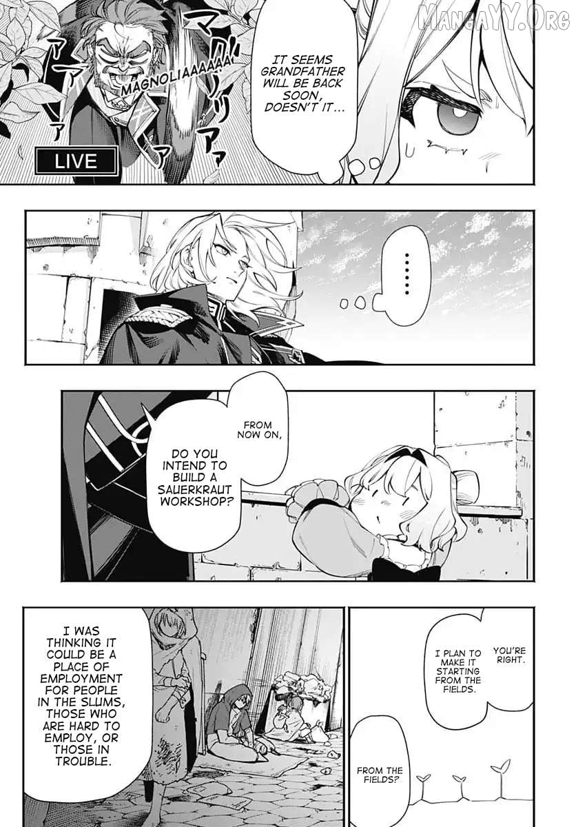 Tensei Arasaa Joshi no Kotoyo Kaikatsu - Seiryaku Kekkon wa Iya na no de, Zatsugaku Chishiki de Tanoshii Kaikaku Life wo Kekkou Shichaimasu! Chapter 19 - page 9