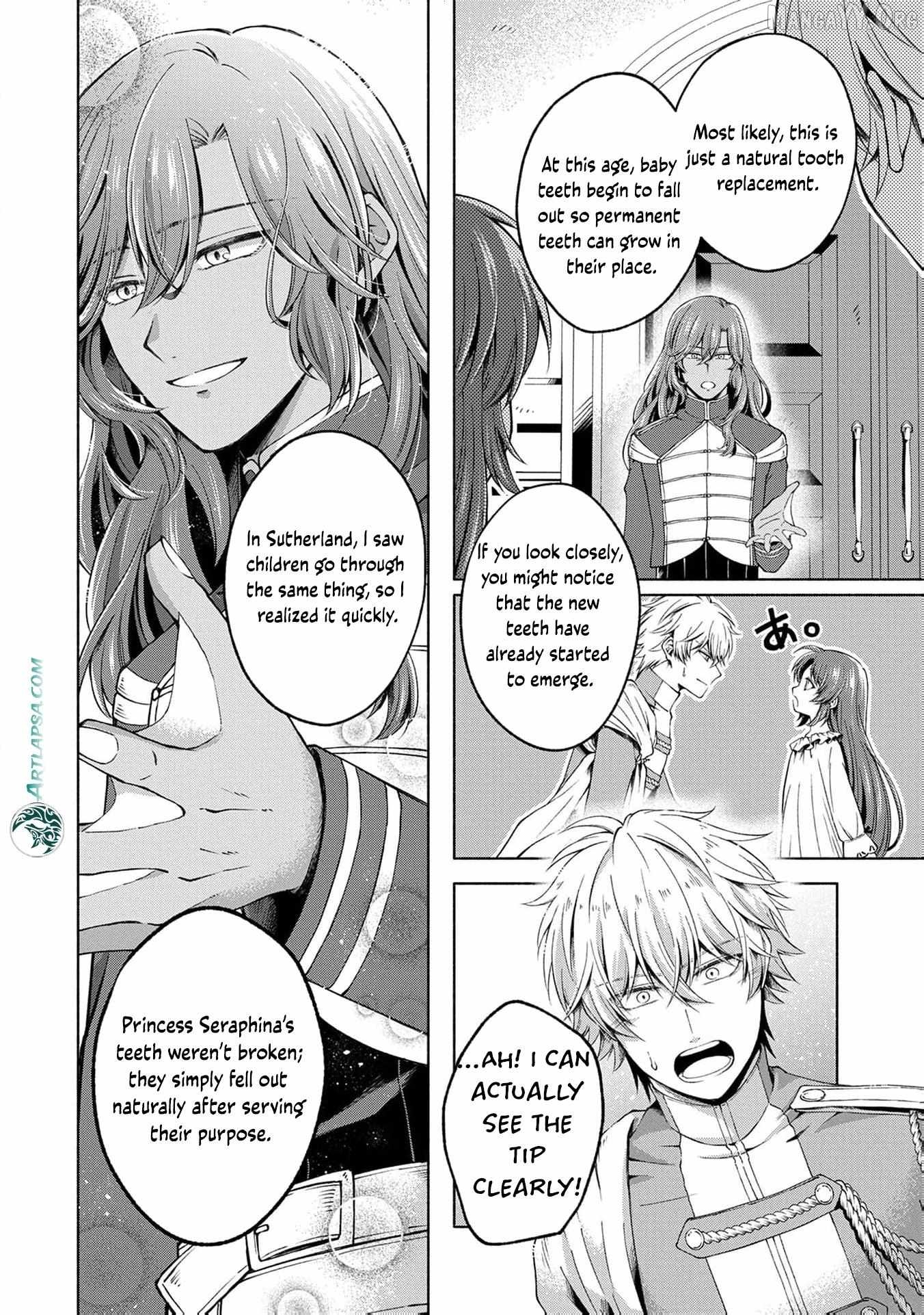 The reincarnated great saintess hides her true identity with all her might Chapter 8.5 - page 12