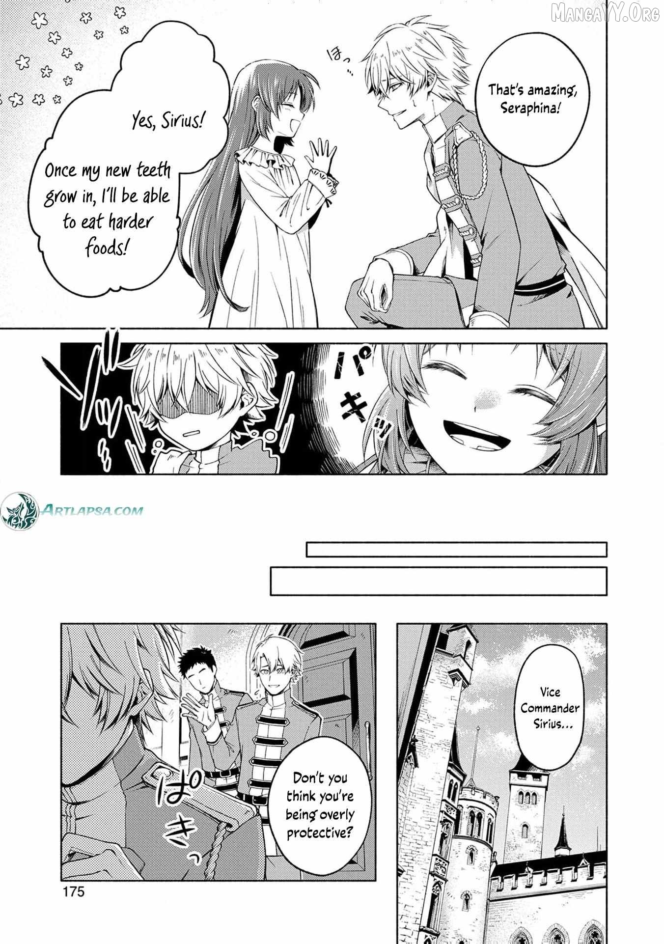 The reincarnated great saintess hides her true identity with all her might Chapter 8.5 - page 13