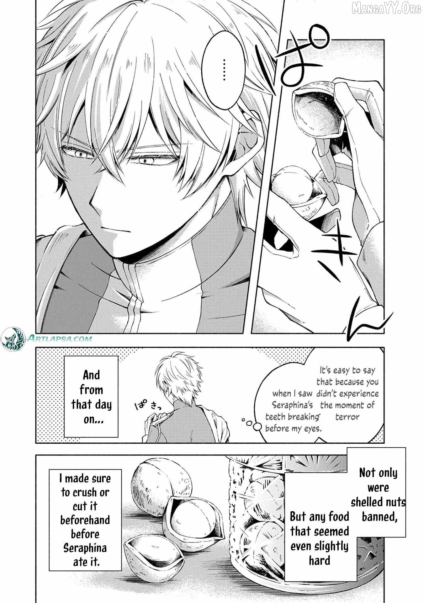 The reincarnated great saintess hides her true identity with all her might Chapter 8.5 - page 14