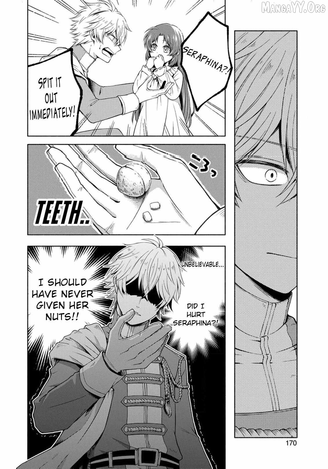 The reincarnated great saintess hides her true identity with all her might Chapter 8.5 - page 8