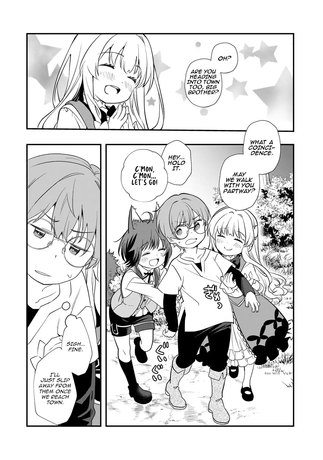 I’ve Reincarnated Into the Older Brother of a Villainess That Was Fated to Die, so I Decided to Nurture Her to Change the Future ~ I’m the Strongest in the World, but the Cutest in the World Is My Little Sister ~ Chapter 9.1 - page 4