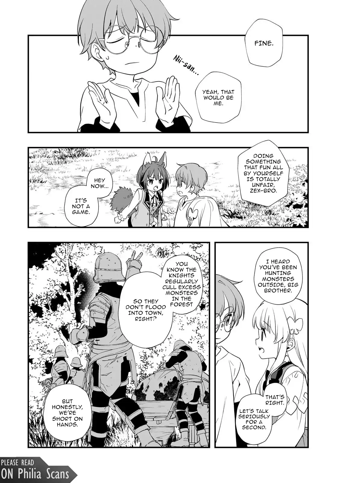 I’ve Reincarnated Into the Older Brother of a Villainess That Was Fated to Die, so I Decided to Nurture Her to Change the Future ~ I’m the Strongest in the World, but the Cutest in the World Is My Little Sister ~ Chapter 9.1 - page 6