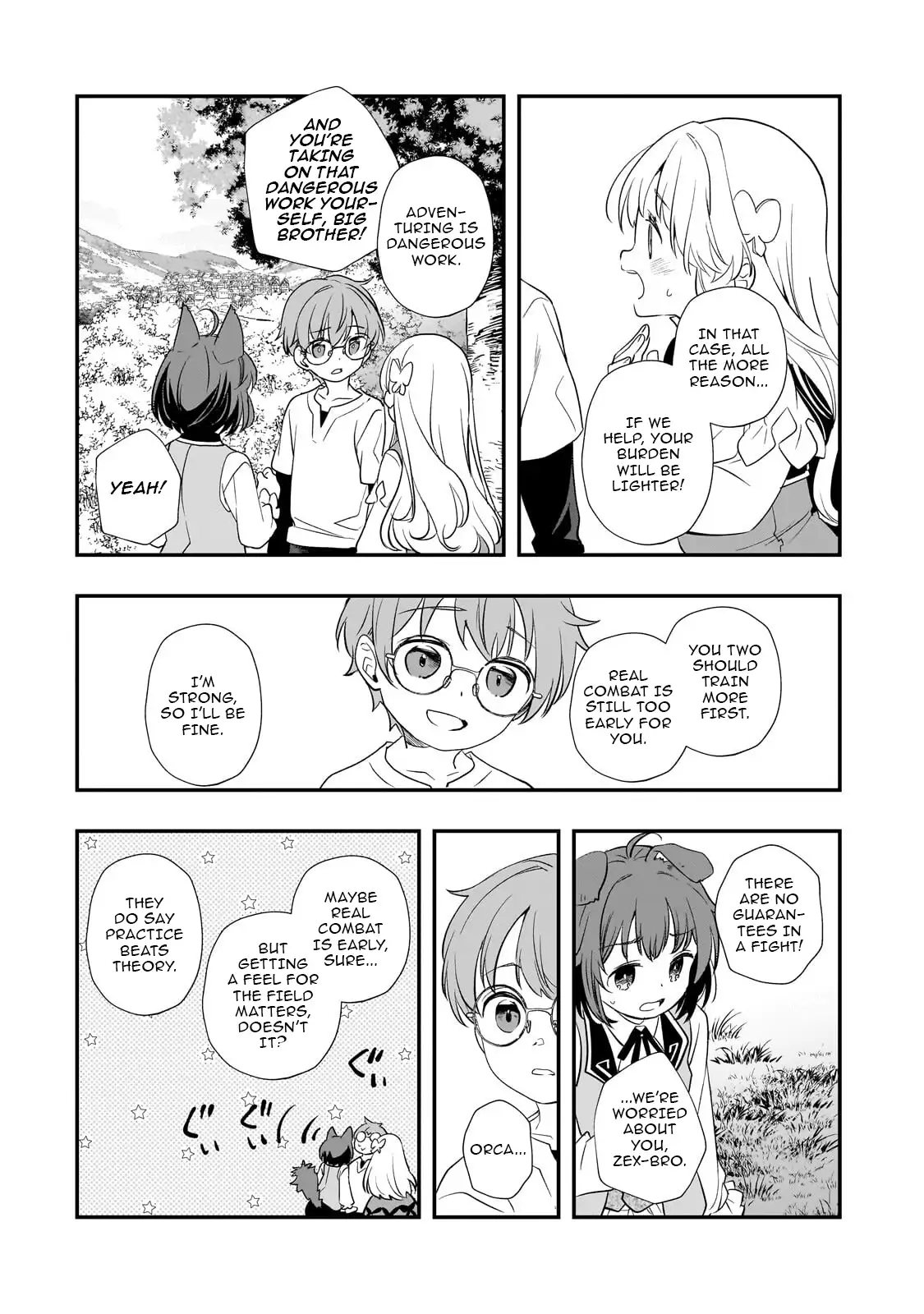 I’ve Reincarnated Into the Older Brother of a Villainess That Was Fated to Die, so I Decided to Nurture Her to Change the Future ~ I’m the Strongest in the World, but the Cutest in the World Is My Little Sister ~ Chapter 9.1 - page 8