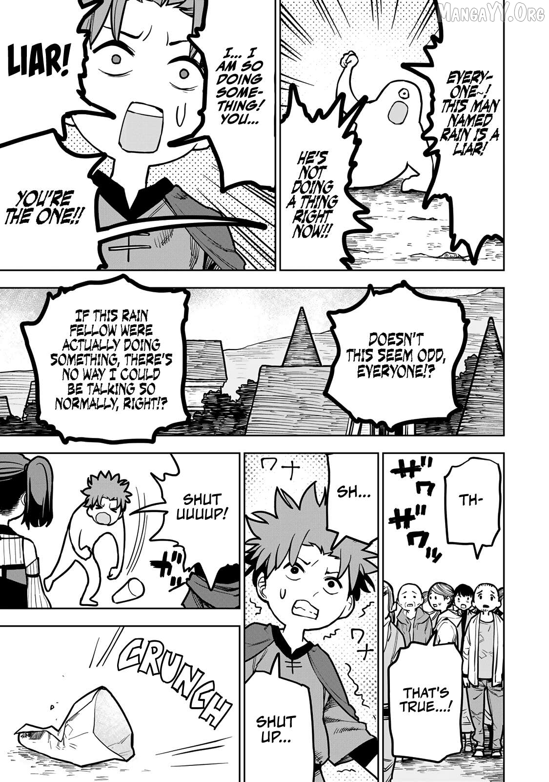 Tsuihou sareta cheat fuyo majutsushi wa ki mama na second life wo ouka suru. ~ora wa buki dake janaku, arayuru mono ni "kyouka point" wo fuyo dekiru shi, ore no ishi de itsudemo kouka wo kaijo dekiru kedo, nokotta hitotachi daijoubu?~ Chapter 22 - page 28