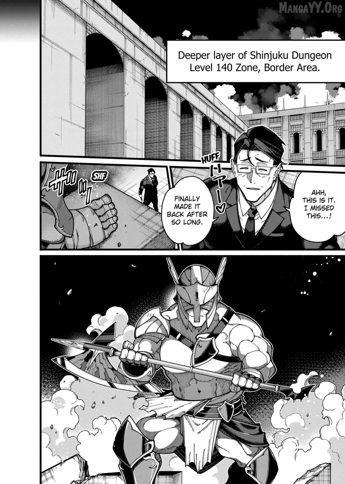 Jimi na Ojisan, Jitsu wa Eiyu Datta. -Jikaku ga Nai mama Muso Shitetara, Mei no Dungeon Haishin de Sarasareteta yo desu Chapter 24 - page 14