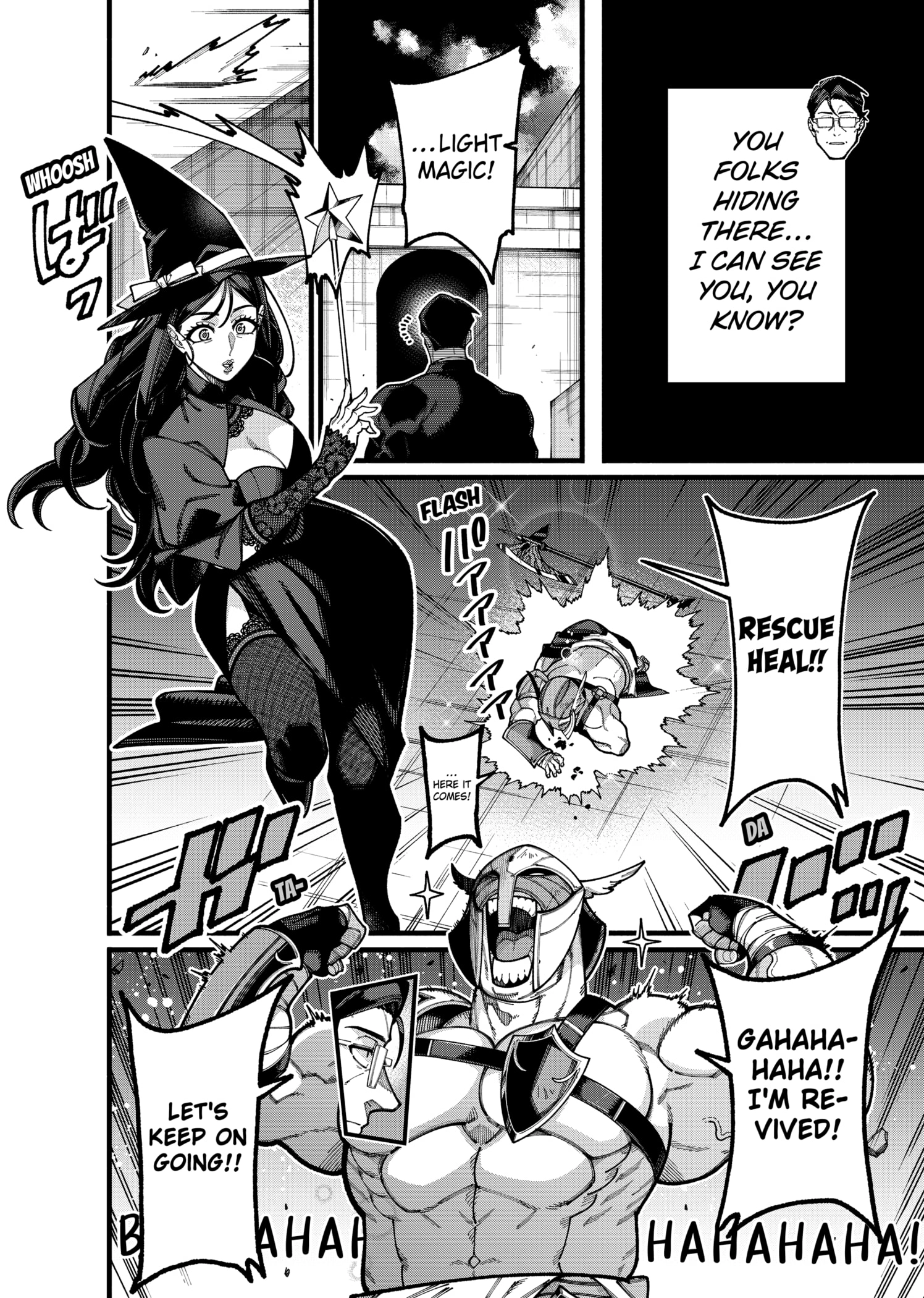 Jimi na Ojisan, Jitsu wa Eiyu Datta. -Jikaku ga Nai mama Muso Shitetara, Mei no Dungeon Haishin de Sarasareteta yo desu Chapter 25 - page 2