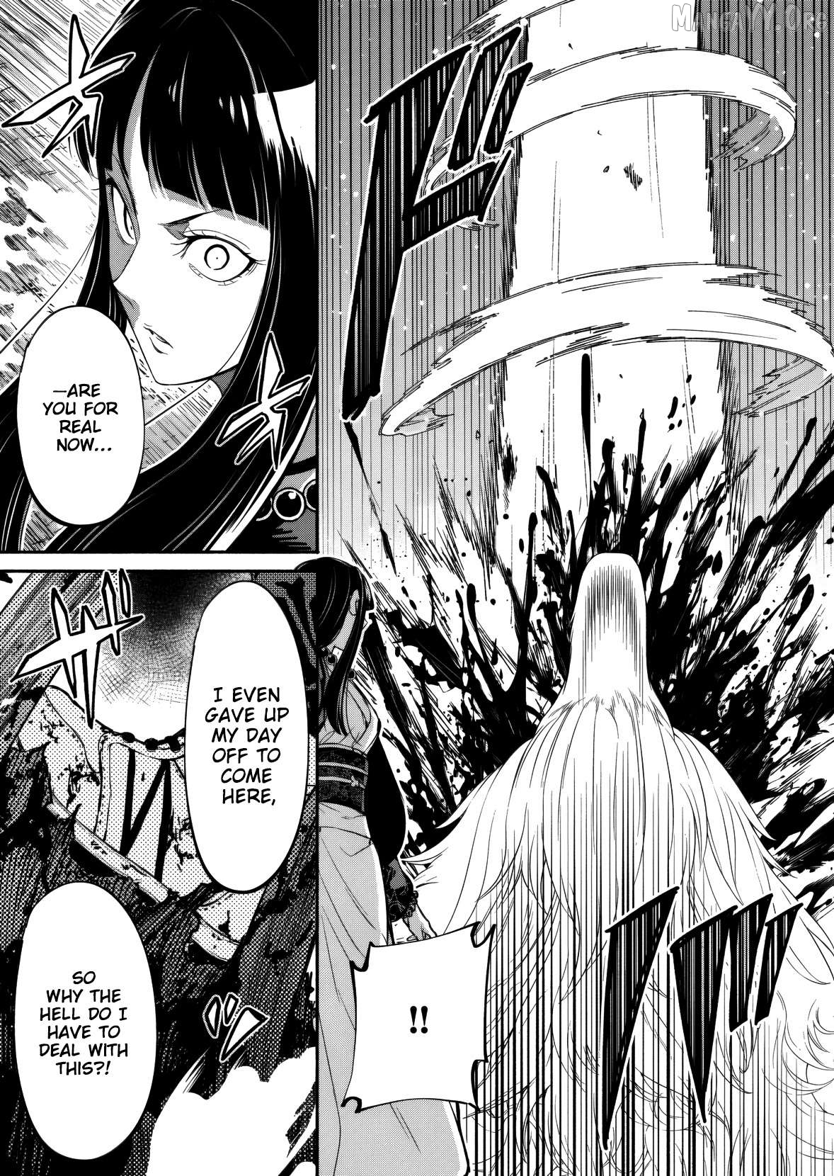 Isekai kara kikan shitara chikyuu mo kanari fantajiu deshita. Ato, makeheroin-domo kocchi minna. Chapter 9 - page 20