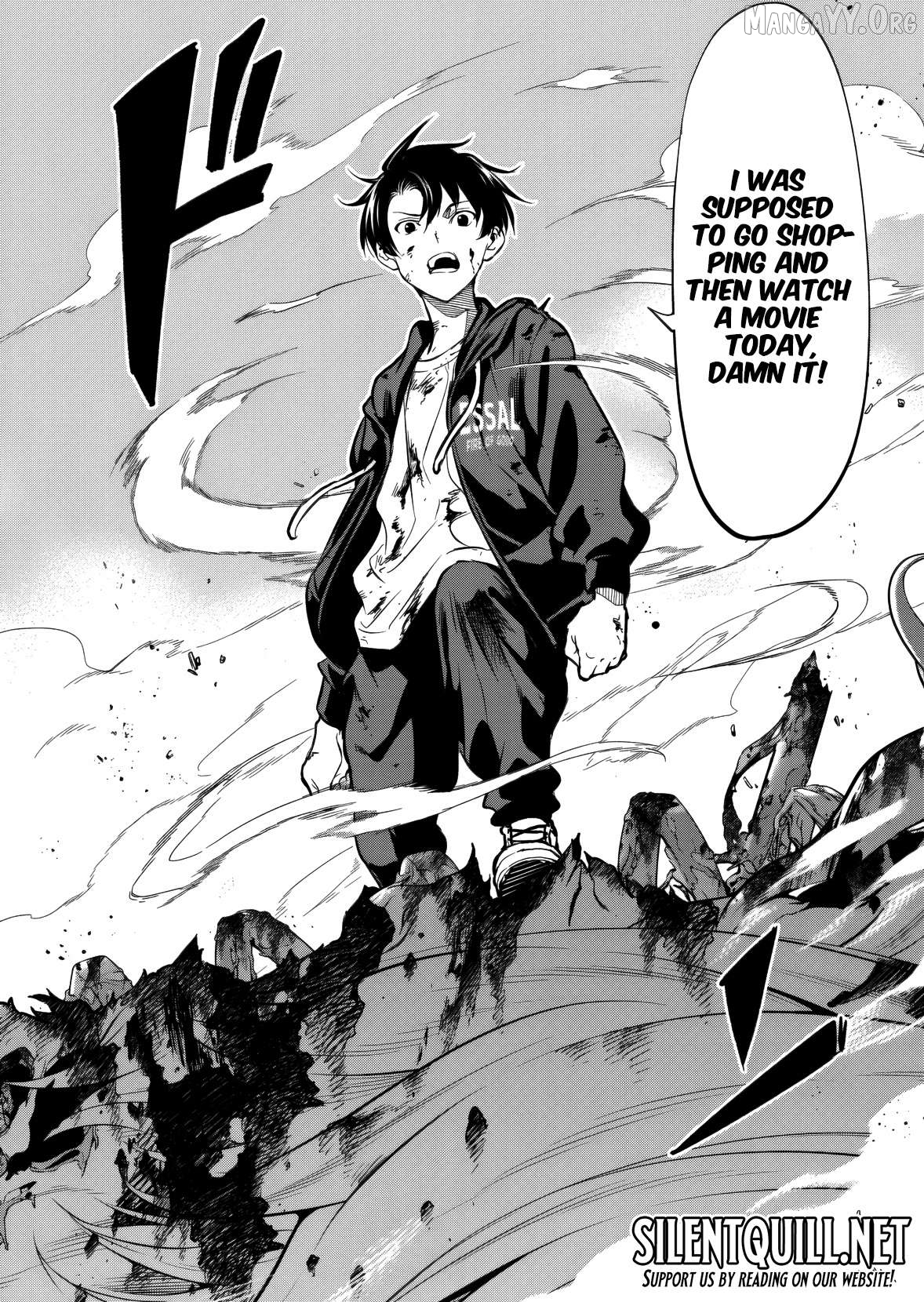 Isekai kara kikan shitara chikyuu mo kanari fantajiu deshita. Ato, makeheroin-domo kocchi minna. Chapter 9 - page 21