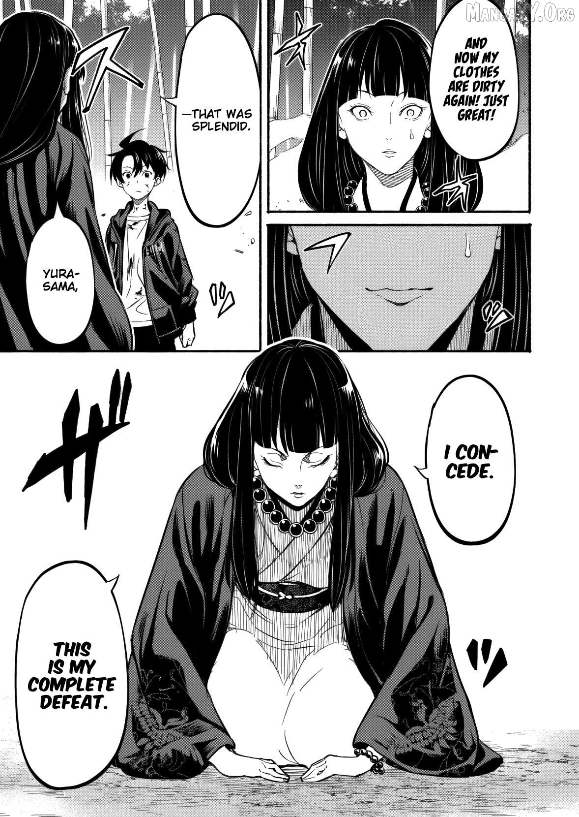 Isekai kara kikan shitara chikyuu mo kanari fantajiu deshita. Ato, makeheroin-domo kocchi minna. Chapter 9 - page 22