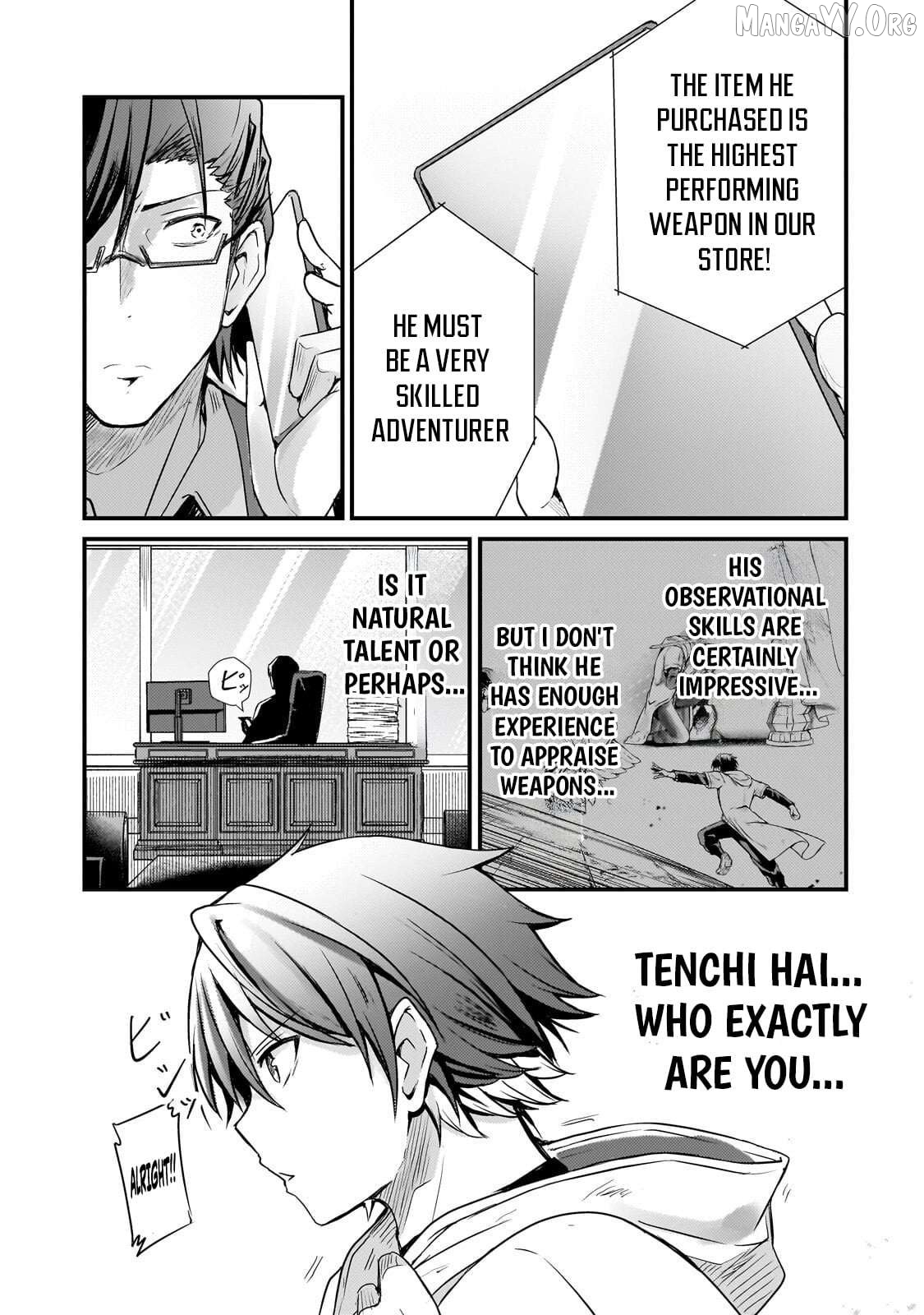 Hai no Sekai wa Kami no Me de irodzuku ～Ore dake mieru Status de, Saijaku kara Saikyou e kakeagaru ~ Chapter 11 - page 11