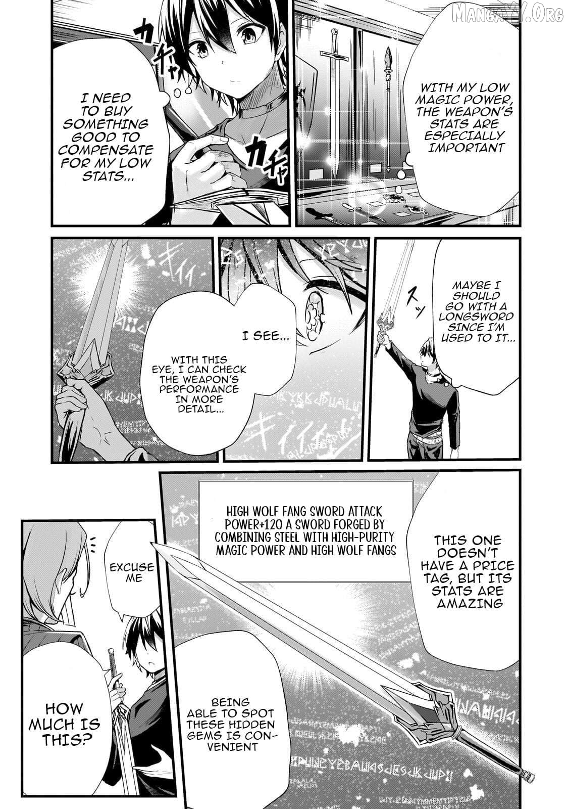 Hai no Sekai wa Kami no Me de irodzuku ～Ore dake mieru Status de, Saijaku kara Saikyou e kakeagaru ~ Chapter 11 - page 5