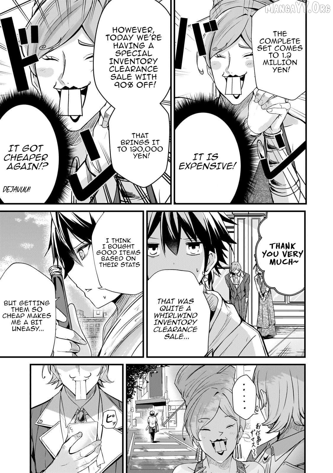 Hai no Sekai wa Kami no Me de irodzuku ～Ore dake mieru Status de, Saijaku kara Saikyou e kakeagaru ~ Chapter 11 - page 9