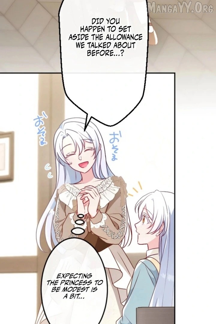 She Was Supposed To Be A Temporary Princess But It Seems She Is Done A Little Too Well Chapter 55 - page 57