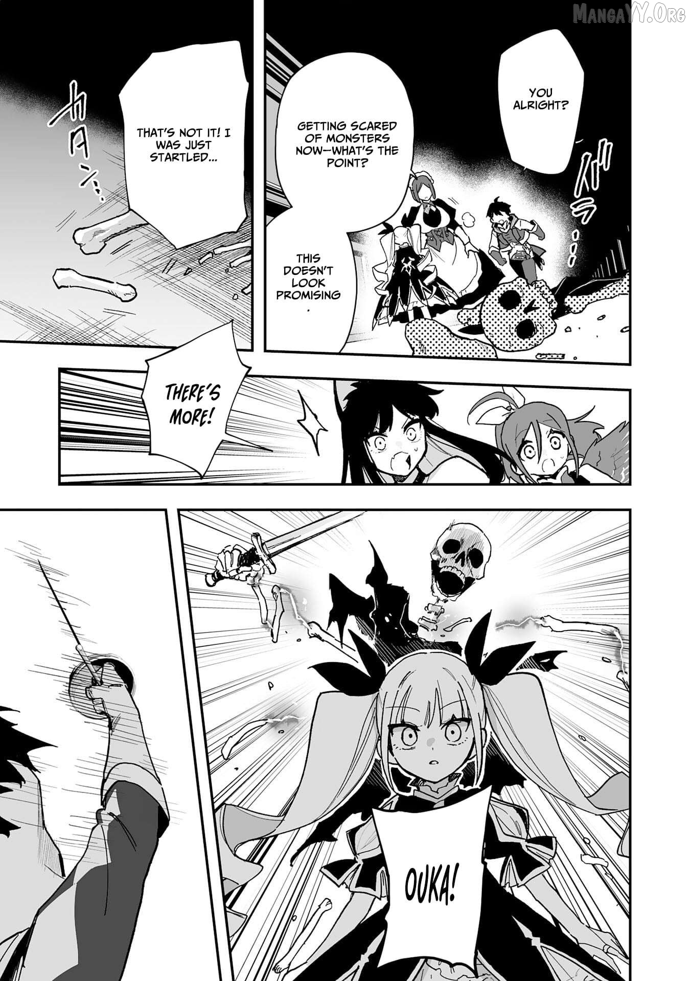 Choukyoushi wa Mamono ni Kakomarete Ikite ikimasu ~Yuusha Party ni Oite Ikareta kedo, Densetsu no Mamono to Deai Saikyou ni natteta~ Chapter 35 - page 17