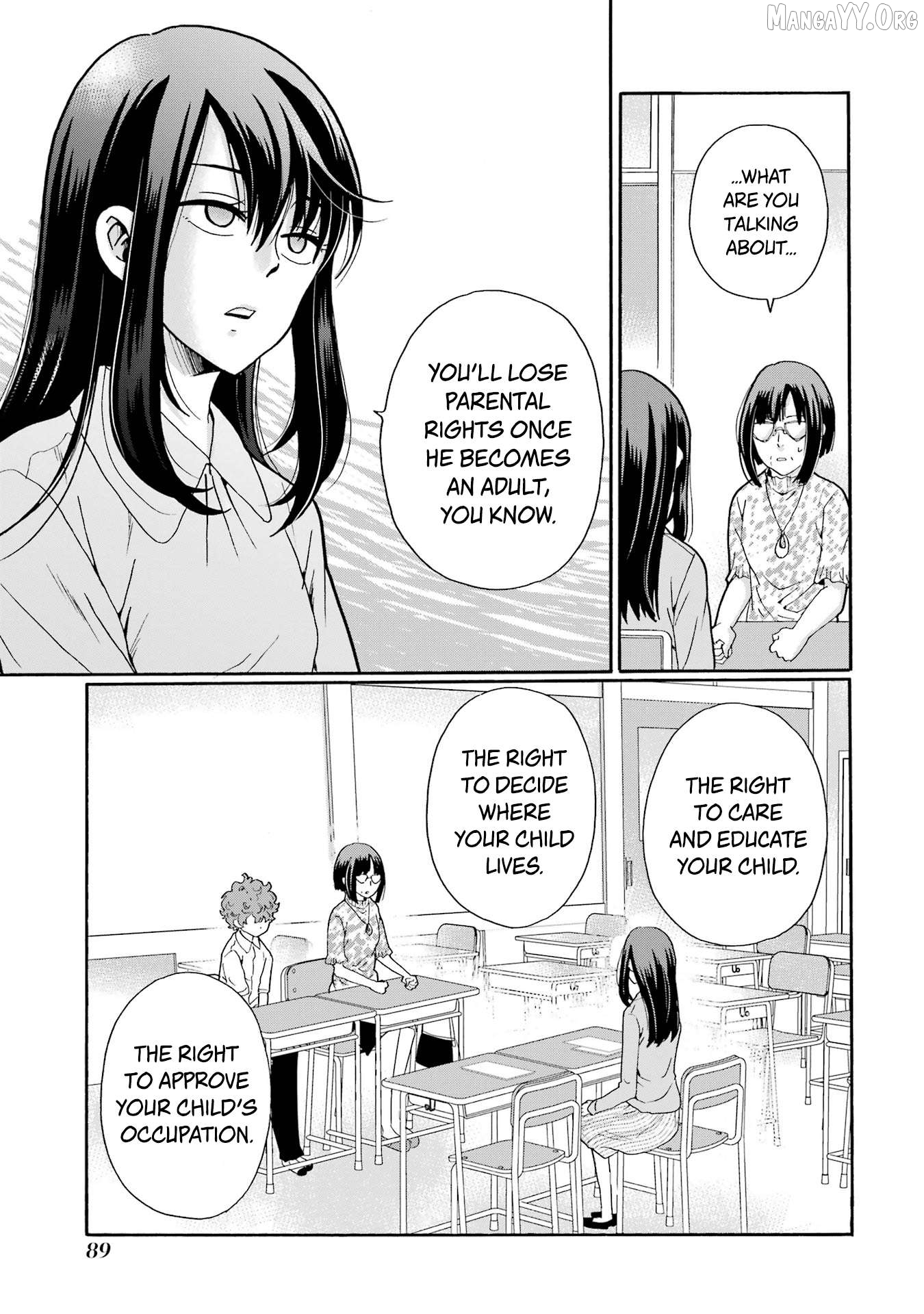 Sensei, Bokutachi wa Koroshiteimasen. Chapter 13 - page 9