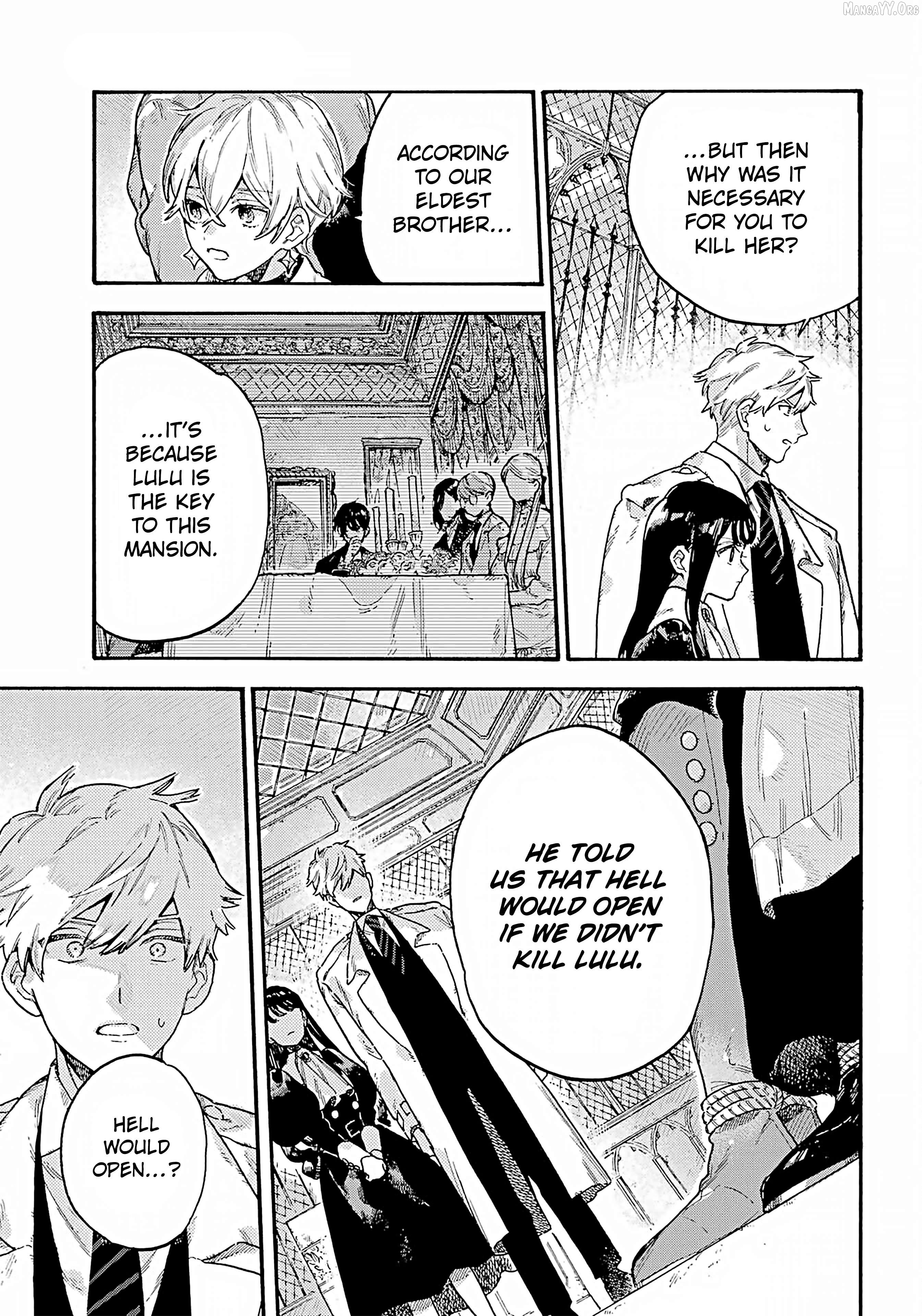 Lulu No Borei Yashiki Hell House Chapter 9 - page 7