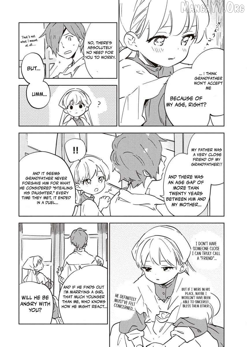 Shi ni Modori Reijou no Karisome Kekkon Chapter 15.5 - page 8