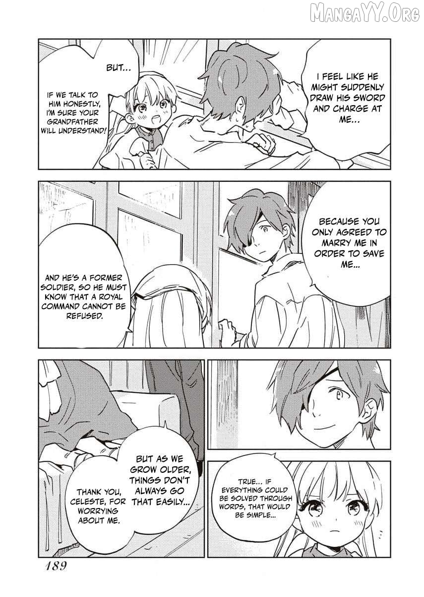 Shi ni Modori Reijou no Karisome Kekkon Chapter 15.5 - page 9