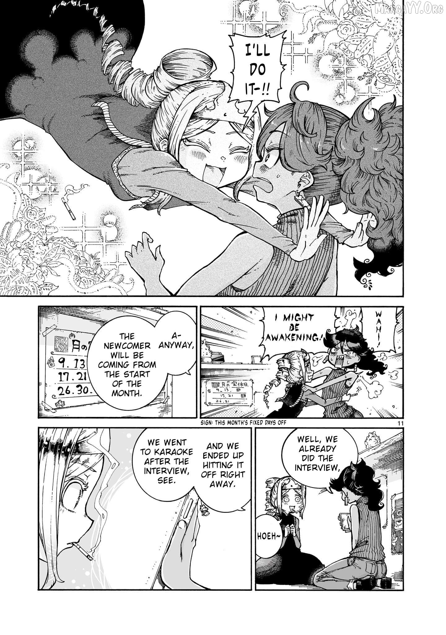 Majo to Kyurasu Chapter 11.2 - page 11