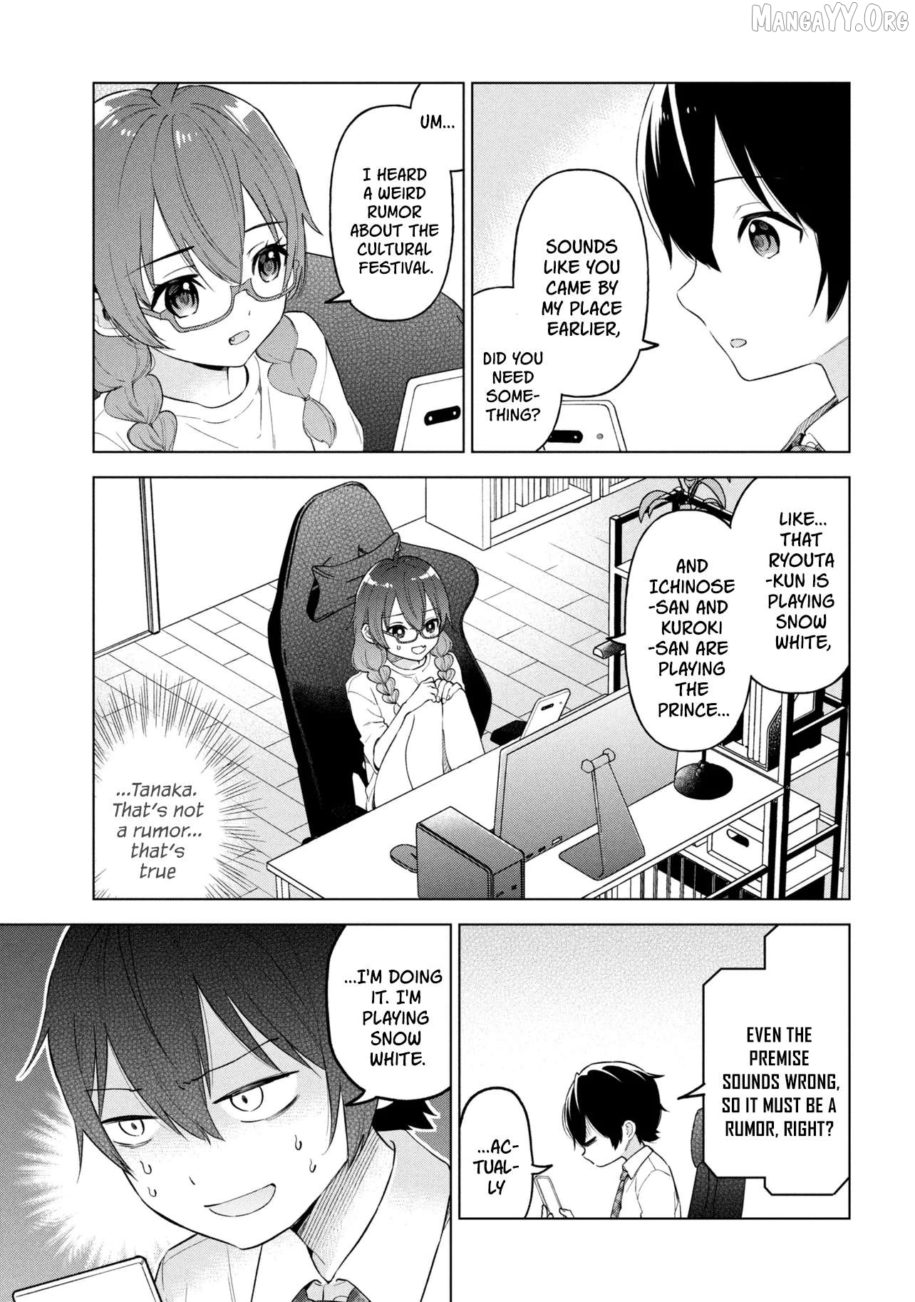 Inkyā no ore ga sekigae de S-kyū bishoujo ni kakomaretara himitsu no kankei ga hajimatta Chapter 9 - page 3