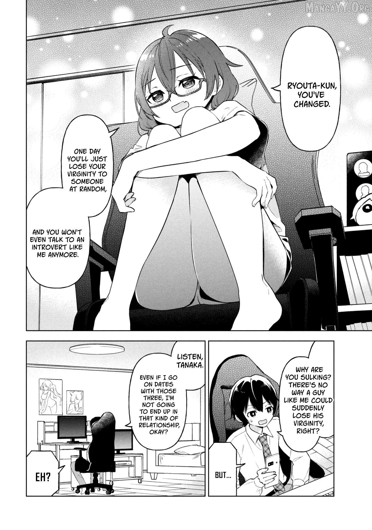 Inkyā no ore ga sekigae de S-kyū bishoujo ni kakomaretara himitsu no kankei ga hajimatta Chapter 9 - page 8
