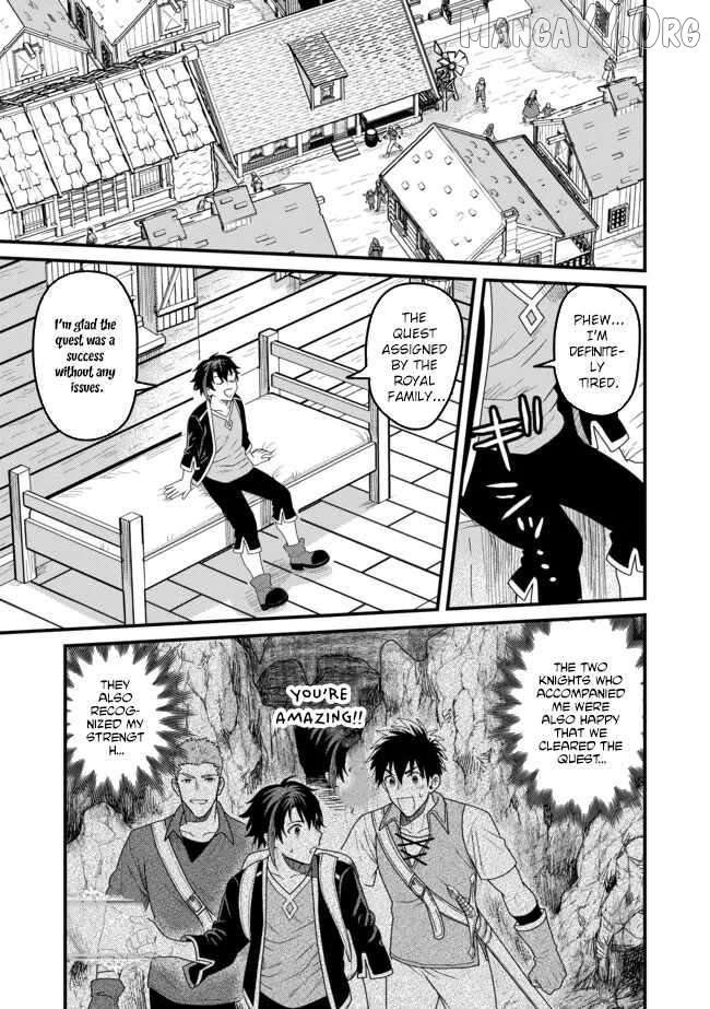 Zen Jidou Mahou [Auto Magic] no Cost Performance Musou "Seichou Speed ga Chou Osoi" to Tsuihou Sareta ga, Houchishite mo Keikenchi ga Atsumaru Mitai Desu Chapter 9.1 - page 2