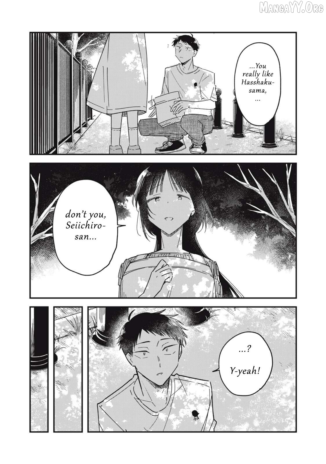 Yachiru-san grows when praised Chapter 12.1 - page 4