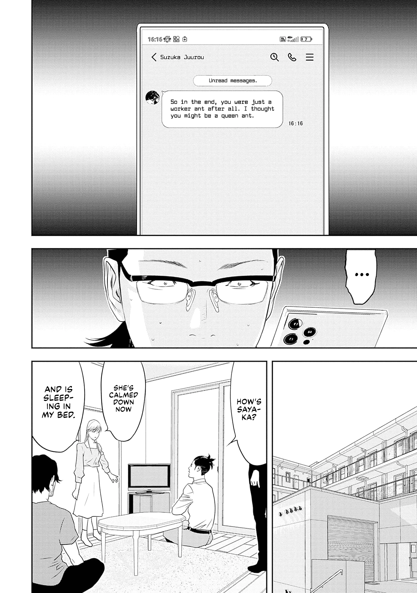 Kamo's Onion is Poisoned: Prof. Kamo's Lecture on "Human" Economics Chapter 16 - page 14