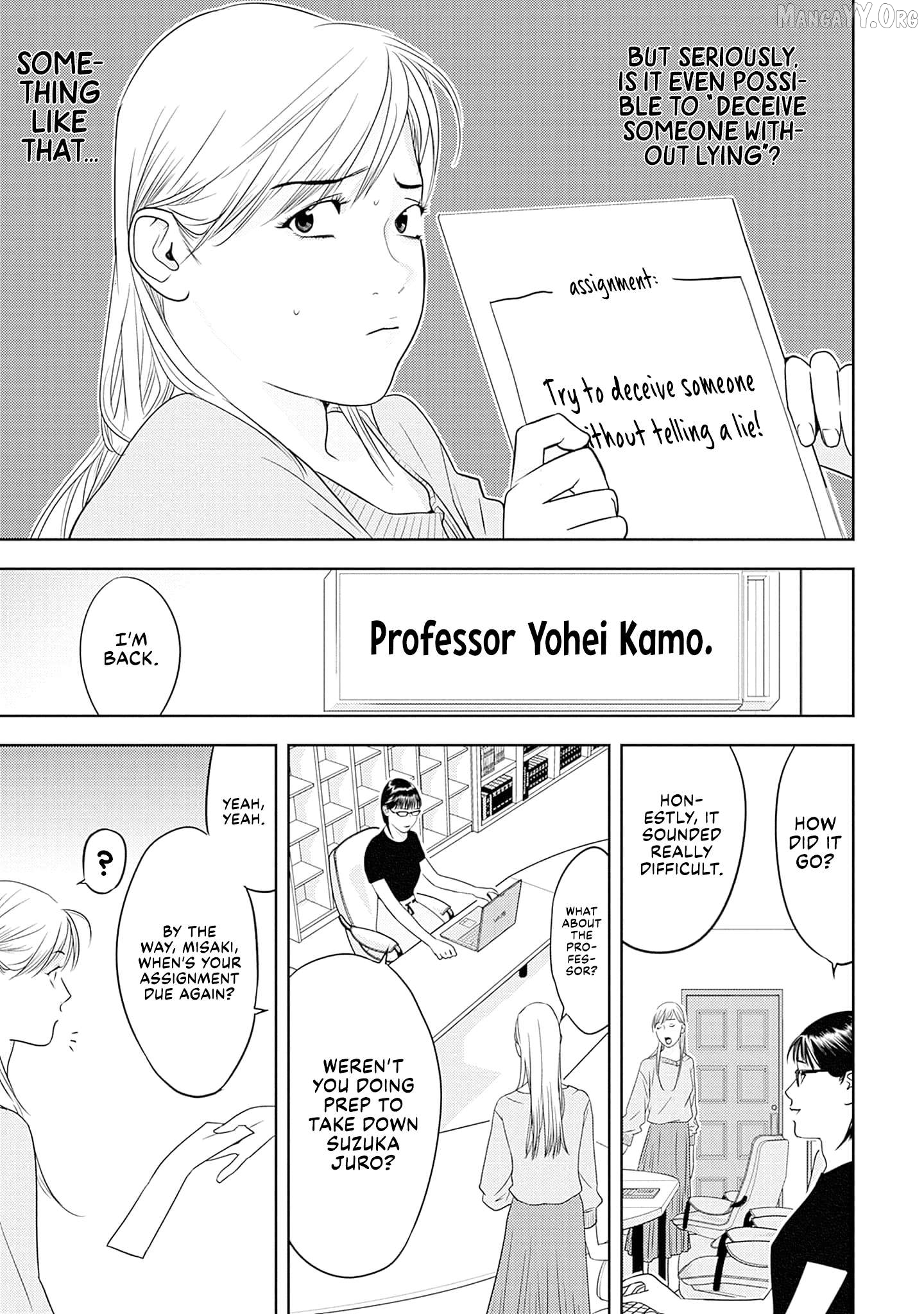 Kamo's Onion is Poisoned: Prof. Kamo's Lecture on "Human" Economics Chapter 17 - page 3