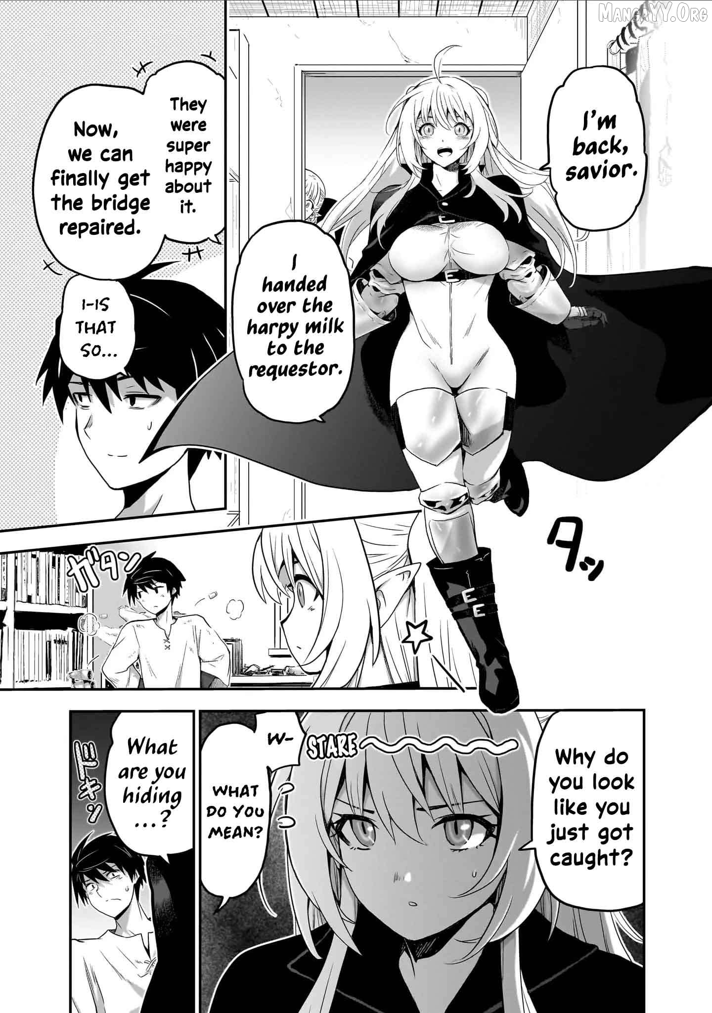 Milk-shibori Hunter no Isekai Sakunyuuki ~Nouka no Saenai Otoko ga Arayuru Shuzoku no Chiku-B o Moteasobi-toriko ni Suru~ Chapter 3 - page 18
