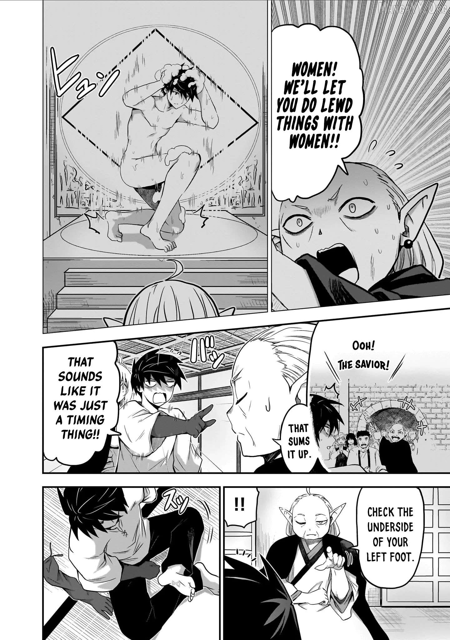 Milk-shibori Hunter no Isekai Sakunyuuki ~Nouka no Saenai Otoko ga Arayuru Shuzoku no Chiku-B o Moteasobi-toriko ni Suru~ Chapter 3 - page 25