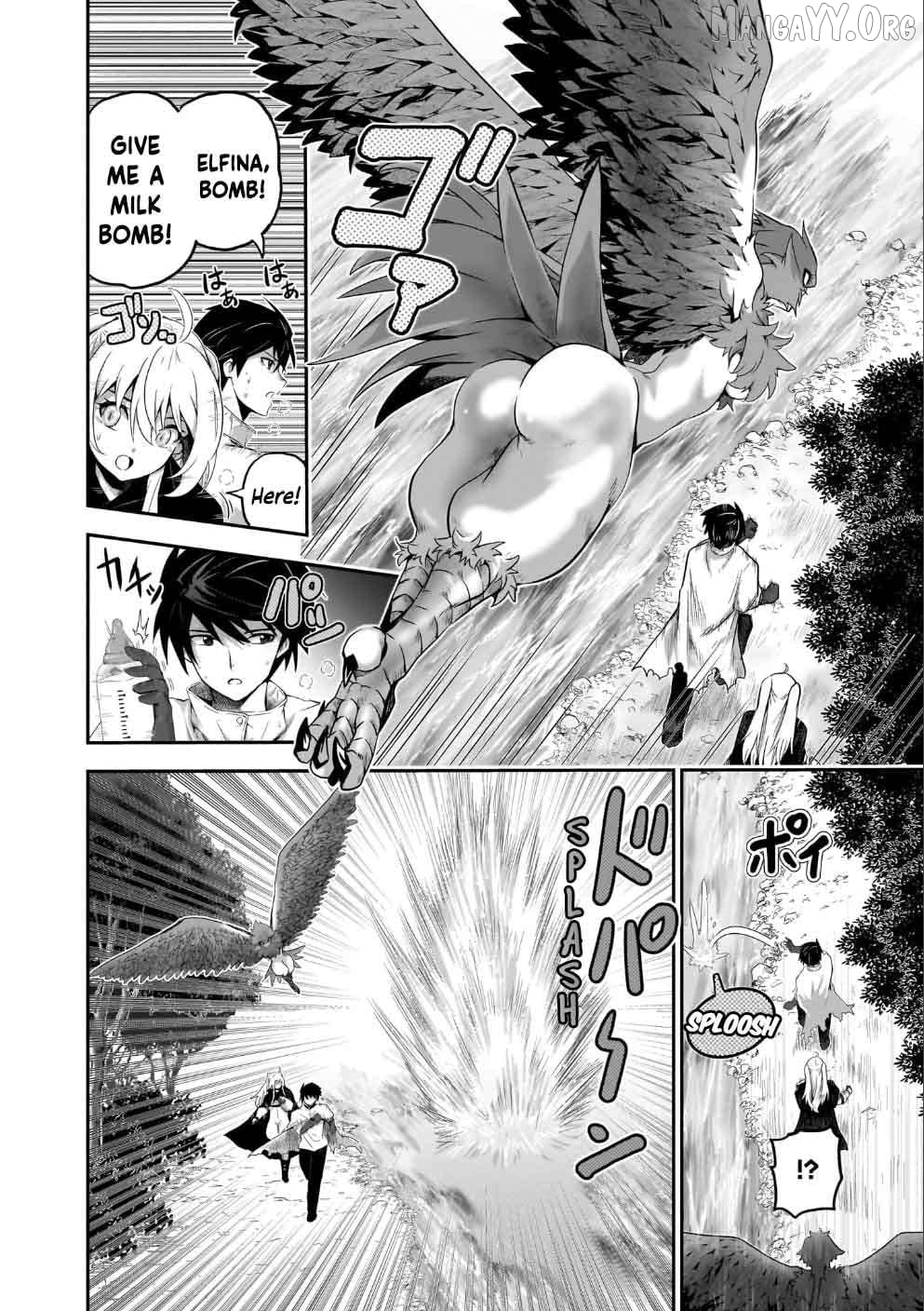 Milk-shibori Hunter no Isekai Sakunyuuki ~Nouka no Saenai Otoko ga Arayuru Shuzoku no Chiku-B o Moteasobi-toriko ni Suru~ Chapter 3 - page 7