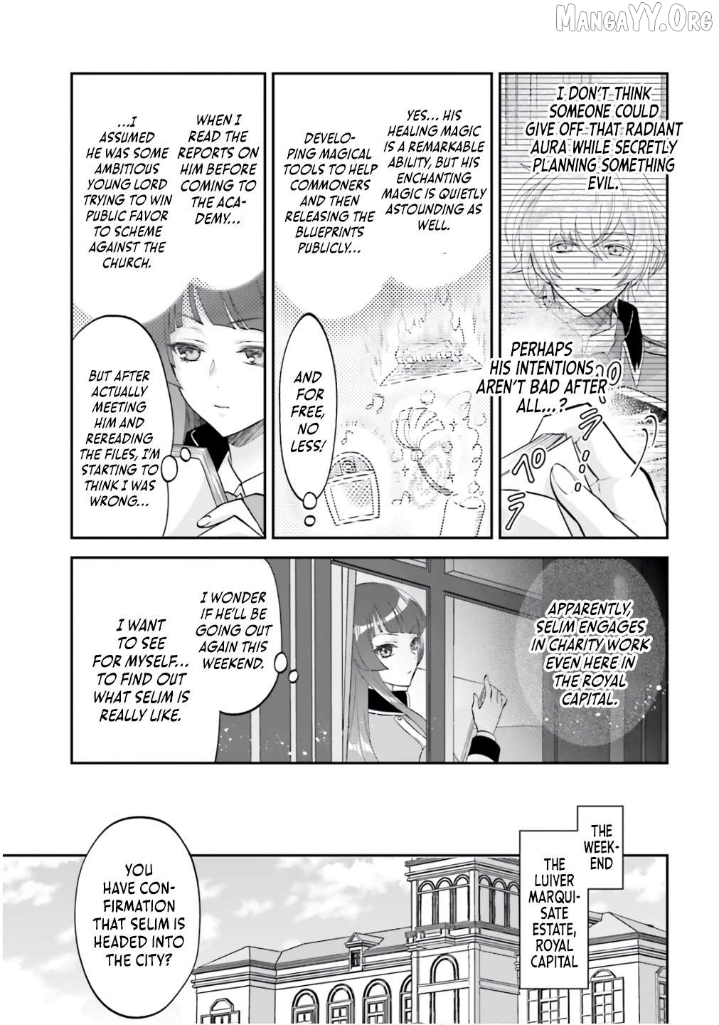 The Reborn Noble Levels up as a Saint Chapter 12 - page 6