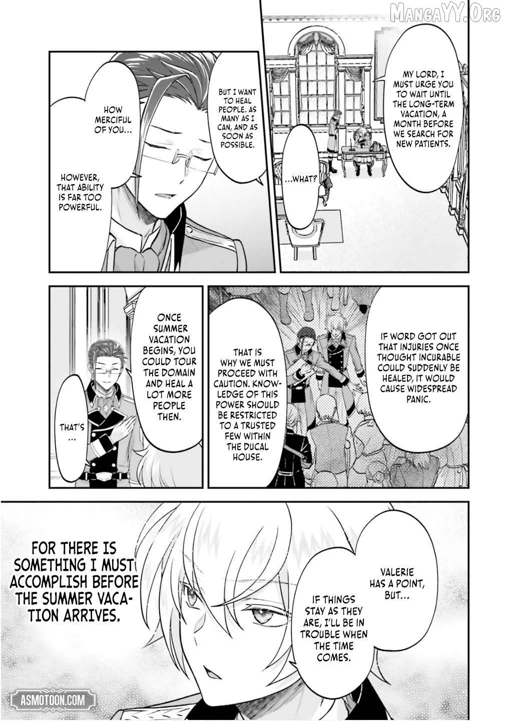 The Reborn Noble Levels up as a Saint Chapter 13 - page 12