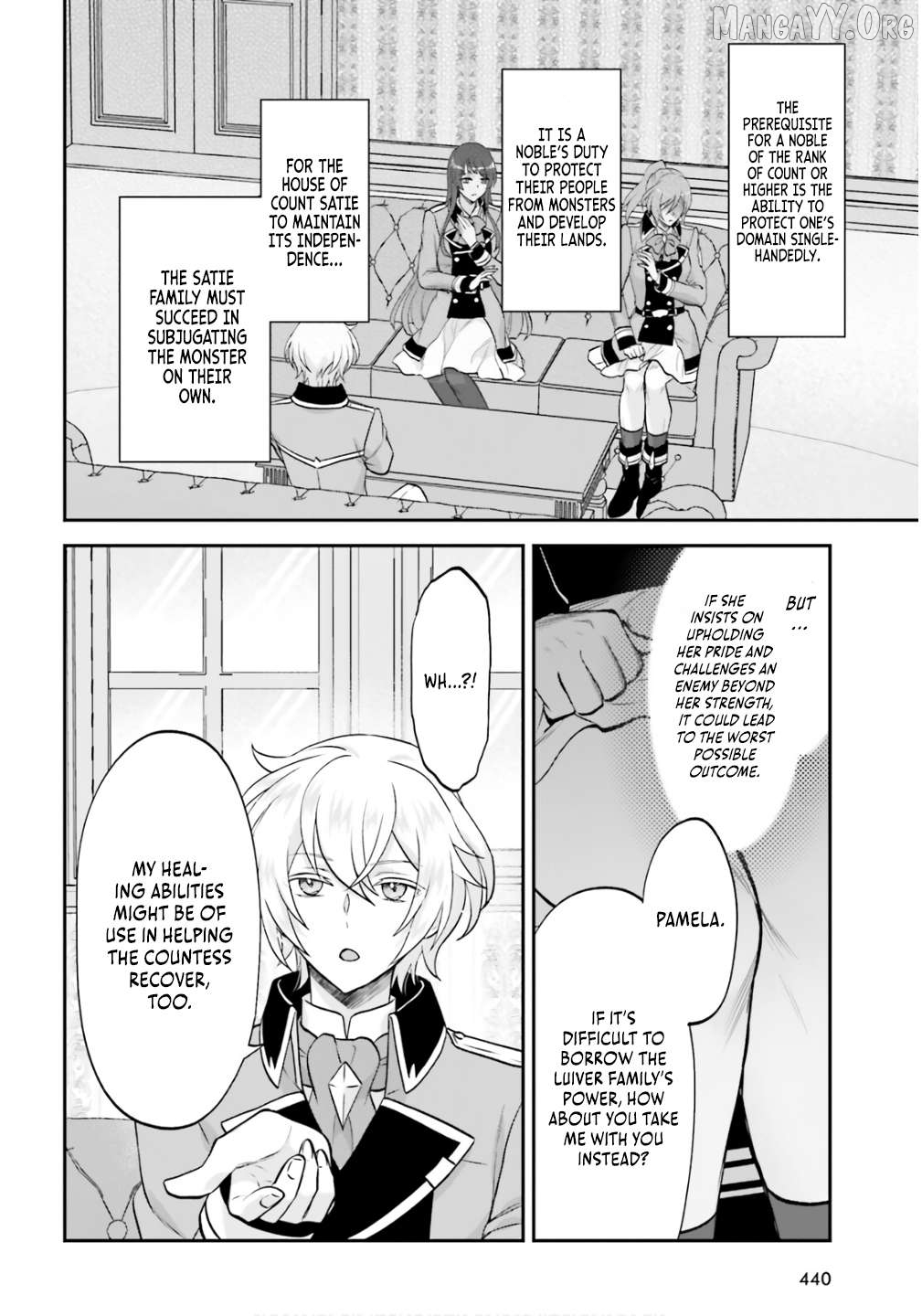 The Reborn Noble Levels up as a Saint Chapter 13 - page 17