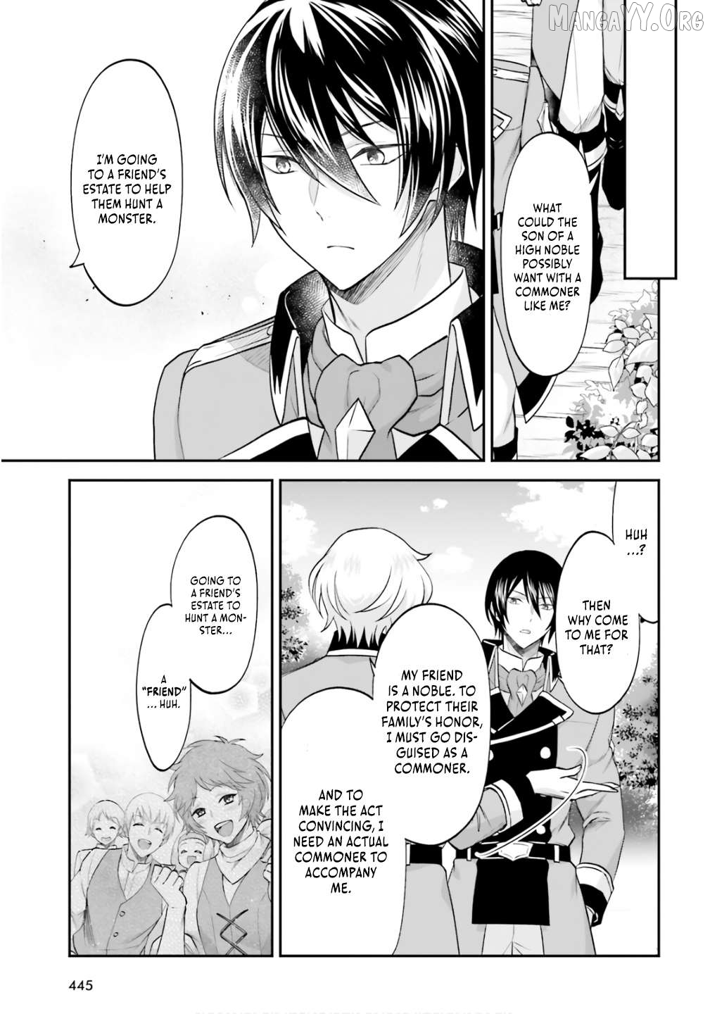 The Reborn Noble Levels up as a Saint Chapter 13 - page 22