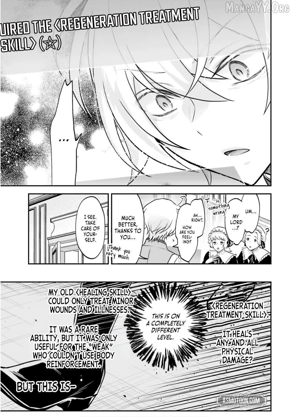 The Reborn Noble Levels up as a Saint Chapter 13 - page 4
