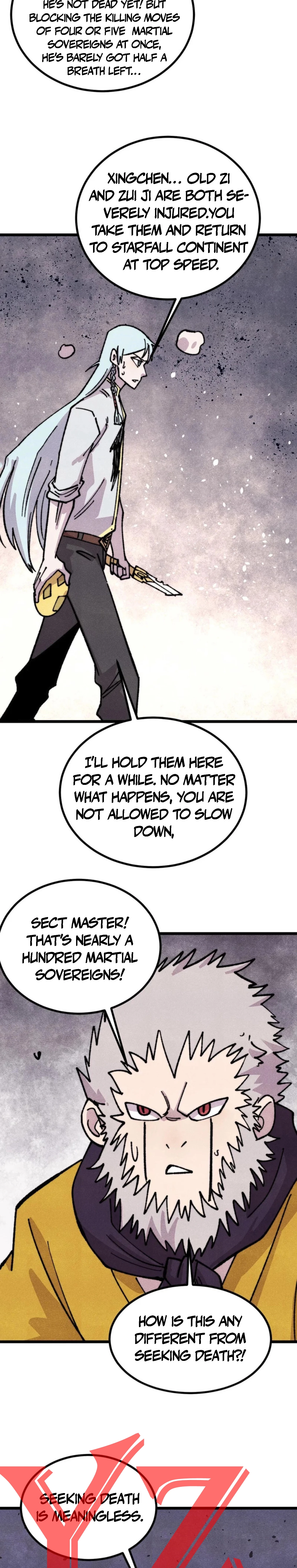 All Hail the Sect Leader Chapter 485 - page 13