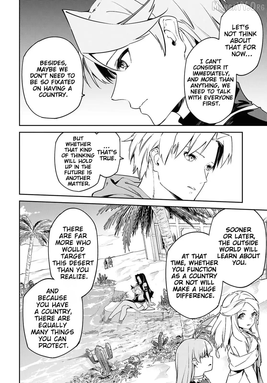 Suna Mahou de Suna no Oukoku wo Tsukurou: Sabaku ni Tsuihou Sareta kara Ganbatte Sokoku Ijou no Kokka wo Tatete Mita Chapter 15 - page 28