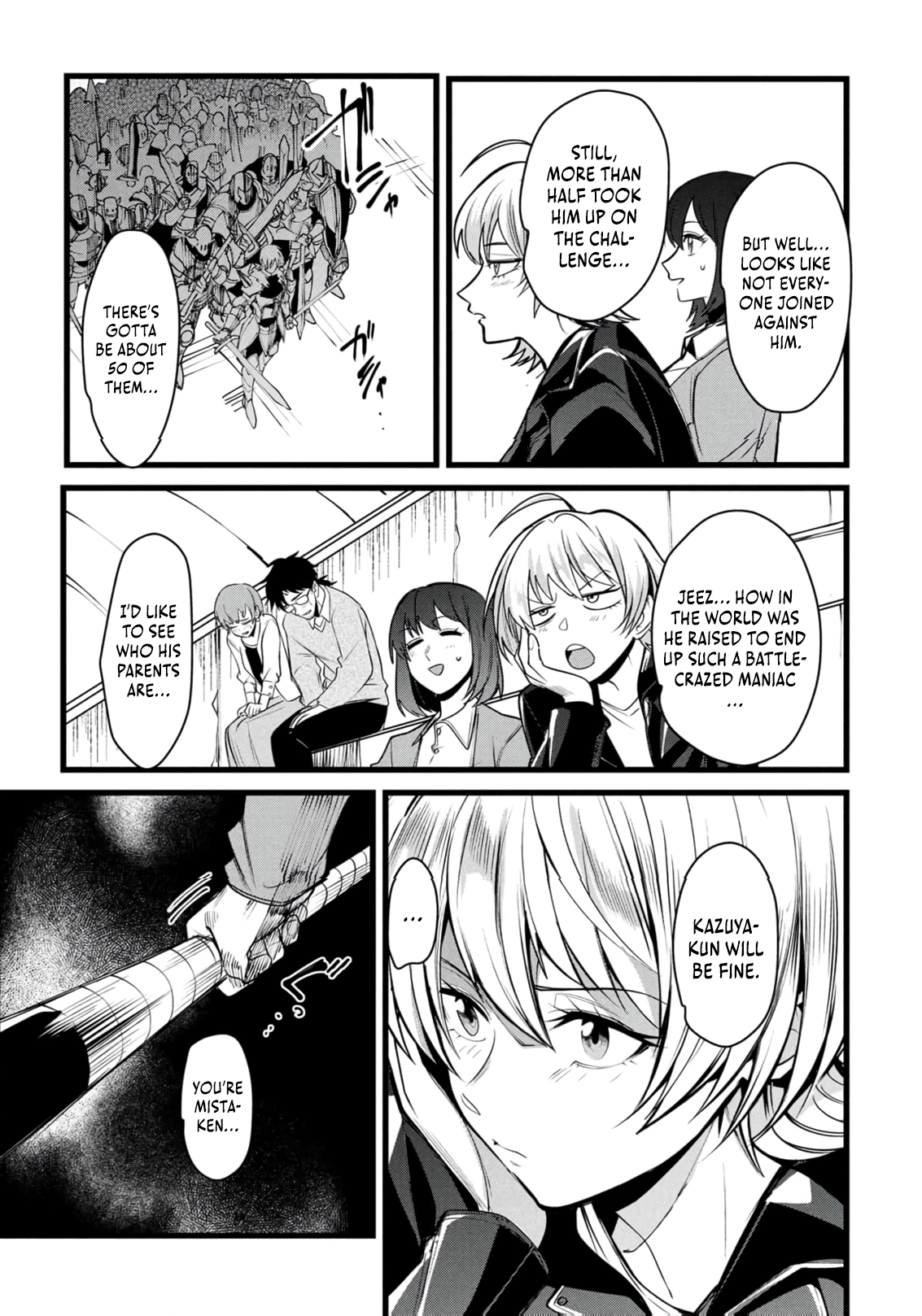Reincarnation of the Online Game Addict ~ I Can’t Use the Overpowered Fists That Made Me the Fist King, so Now I Swing a Club for Eight Hours a Day Chapter 15 - page 6