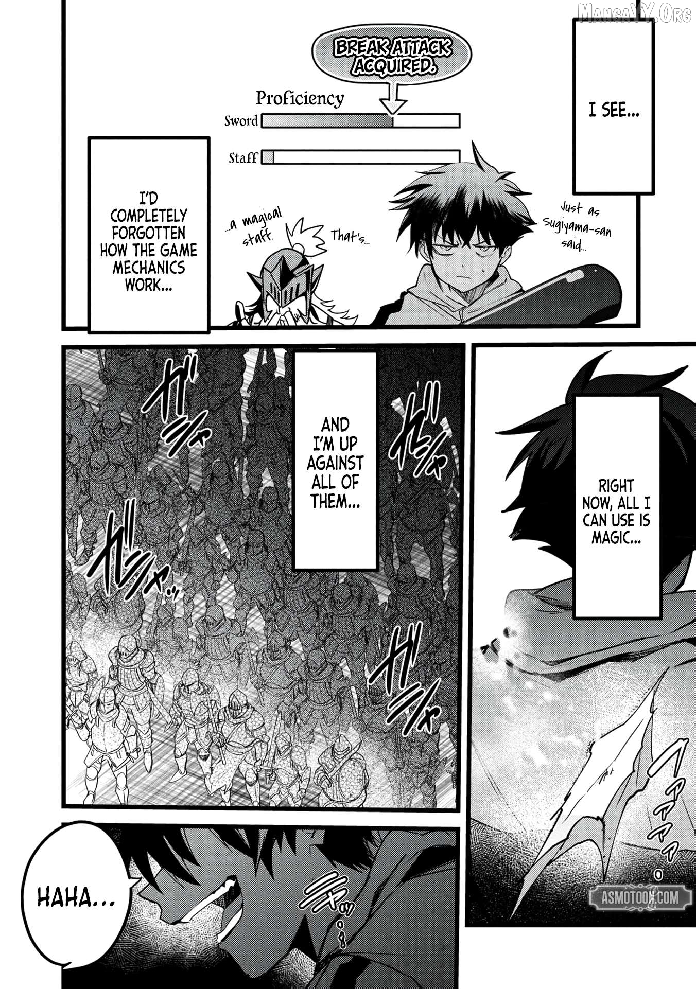 Reincarnation of the Online Game Addict ~ I Can’t Use the Overpowered Fists That Made Me the Fist King, so Now I Swing a Club for Eight Hours a Day Chapter 17 - page 17
