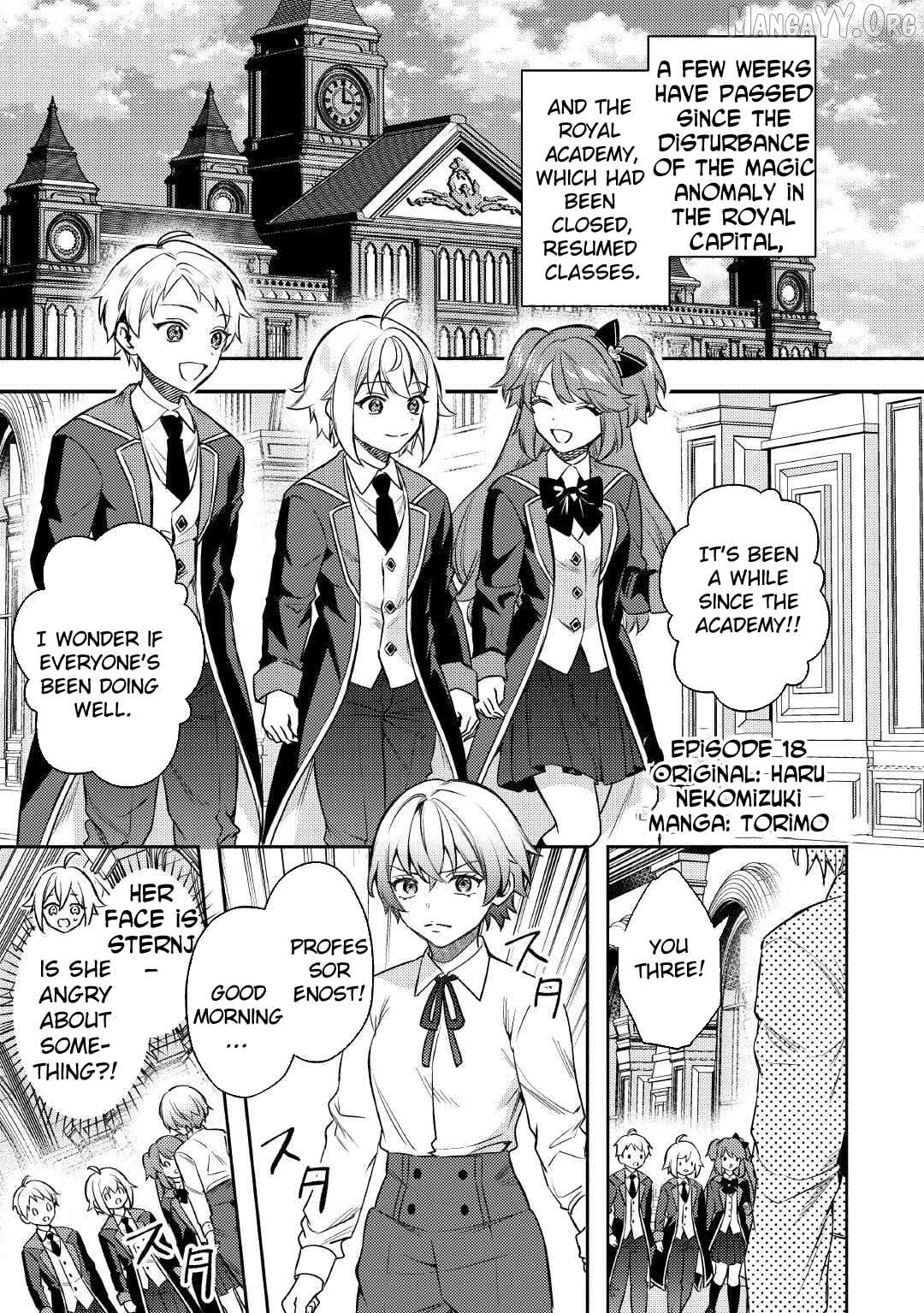 When I Reincarnated, People Rely on Me Chapter 18 - page 1