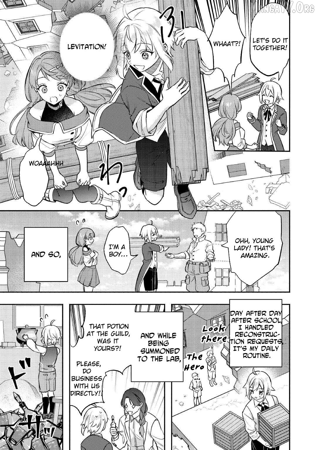 When I Reincarnated, People Rely on Me Chapter 18 - page 35