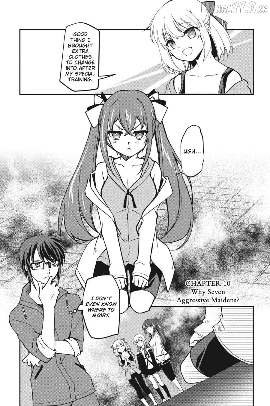 The Ragnarok System of the Desperate Reincarnated Demon Lord and the Seven Aggressive Maidens (Official) Chapter 10 - page 1