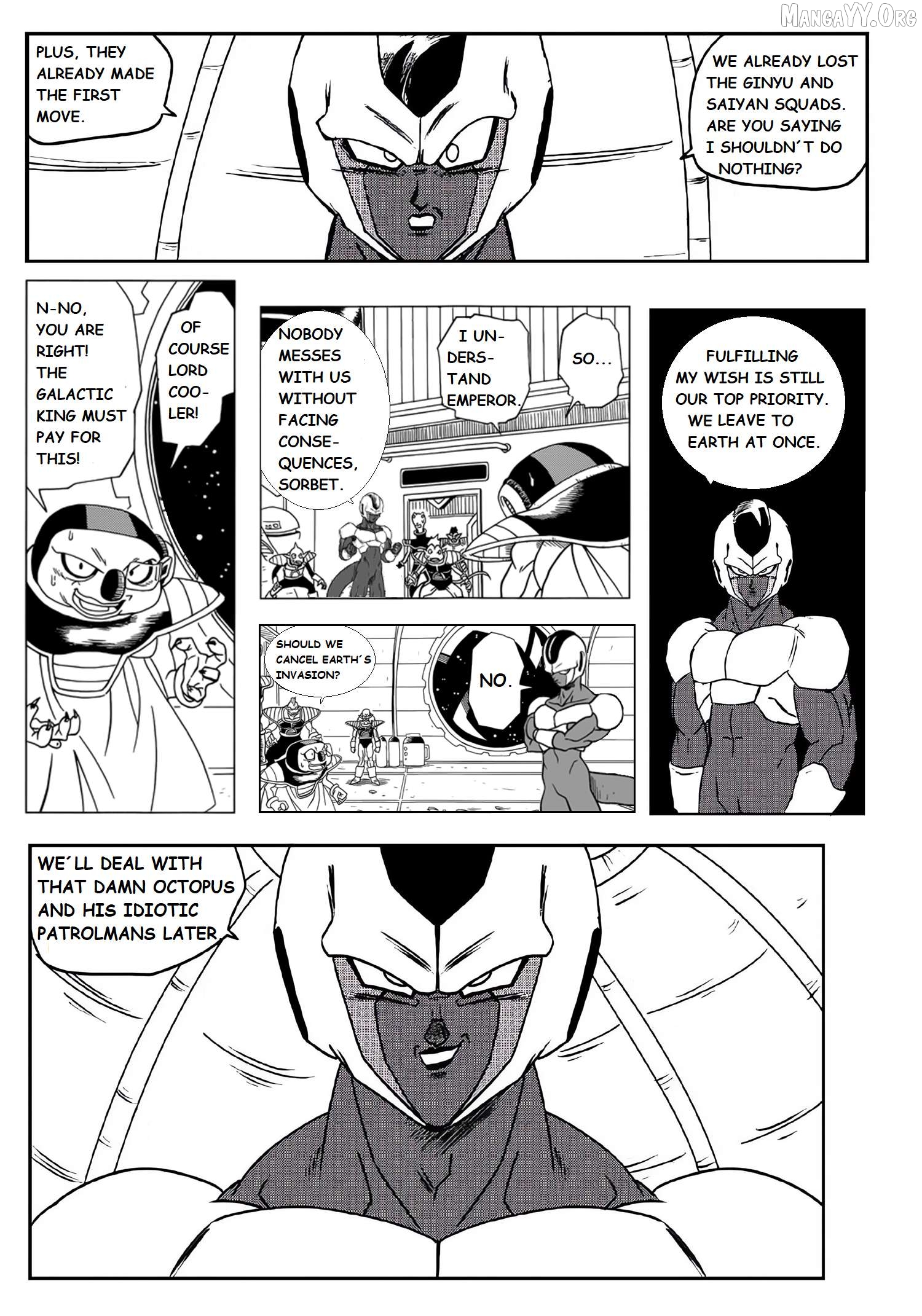 Dragon ball An earth without Goku Chapter 44 - page 3