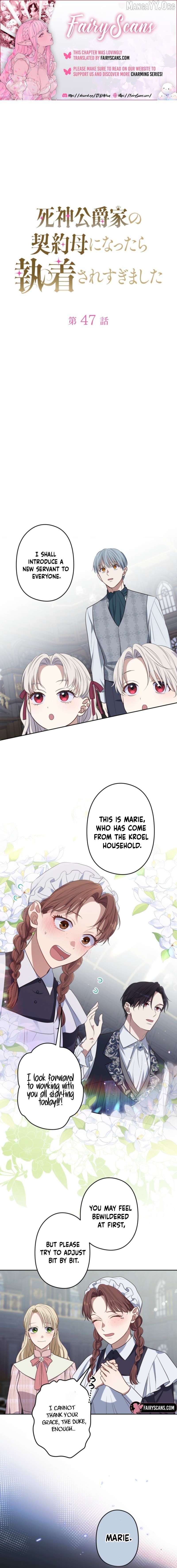 The Grim Reaper Duke’s Obsessive Contract Mother Chapter 47 - page 1